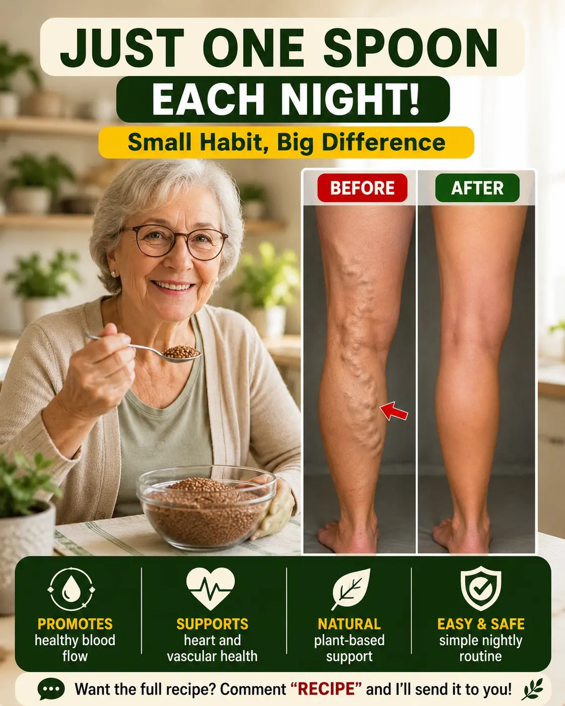 The Simple Nighttime Habit That May Help Support Healthy Blood Circulation in Seniors