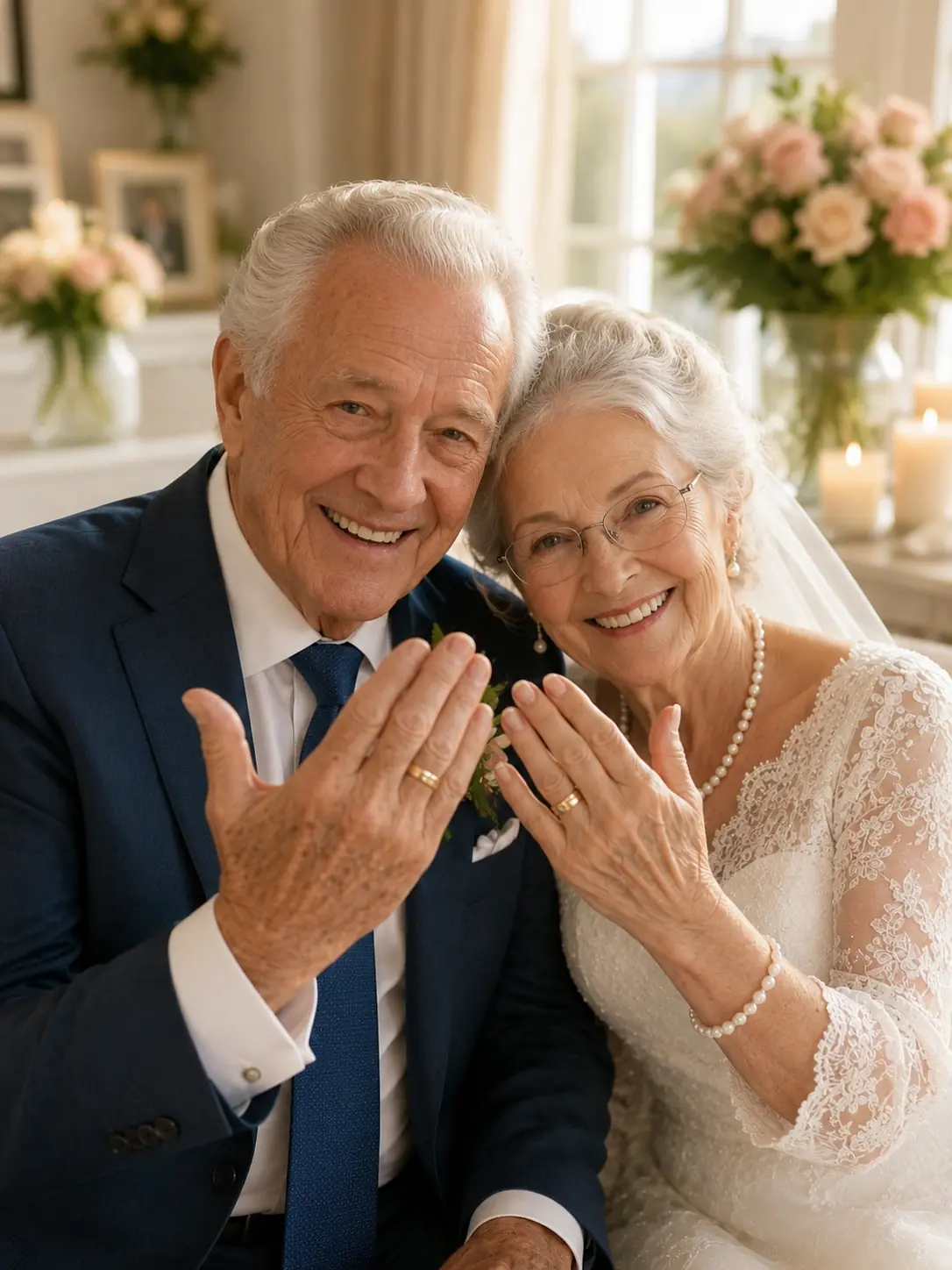 PART 3: “At seventy-three, I married my dy:ing high school sweetheart because it was his final wish.