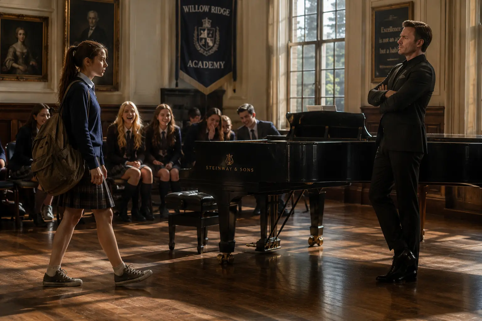 Teacher Forces Black Girl to Play Piano to Mock Her — But Her Talent Leaves Him Speechless.