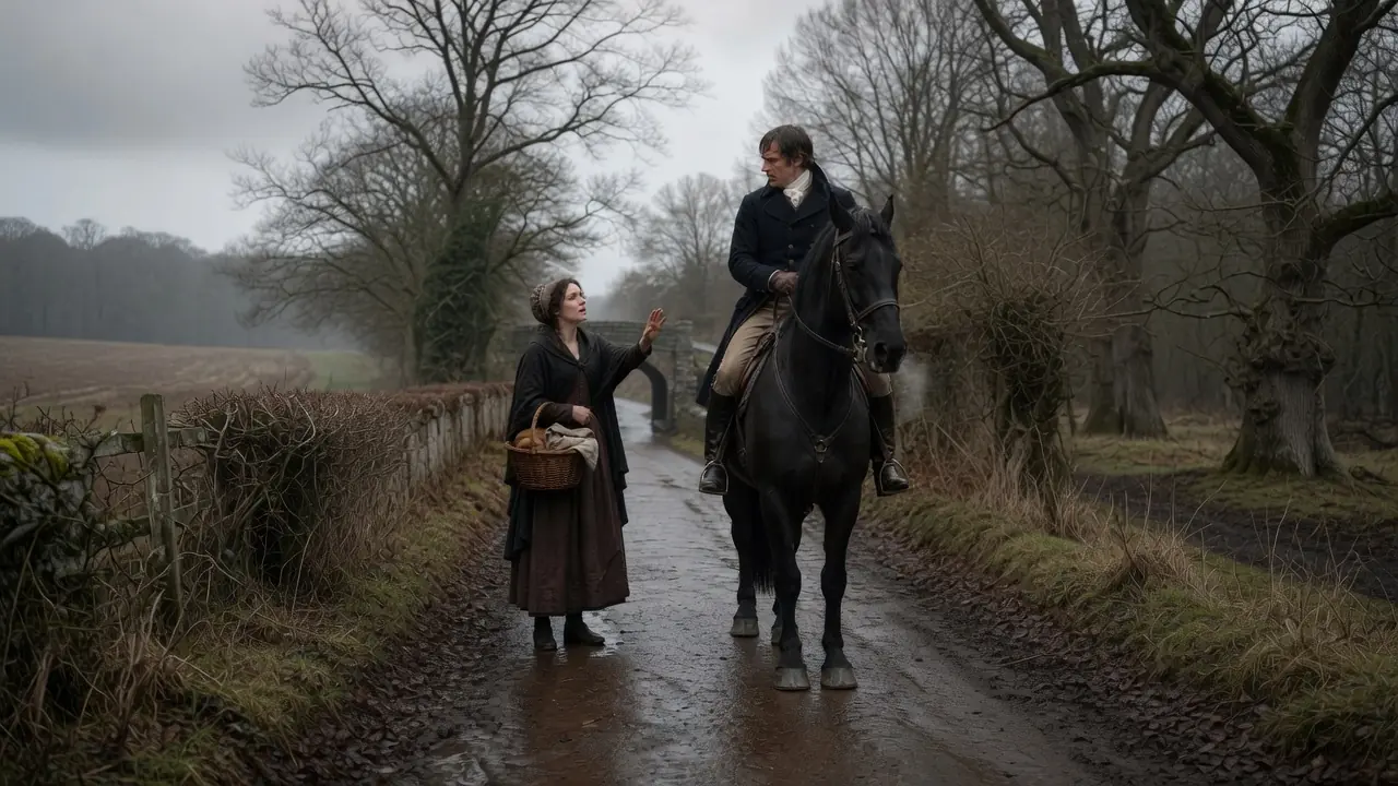 She Warned The Stranger About The Broken Bridge Ahead — Unaware He Was The Duke Riding Home