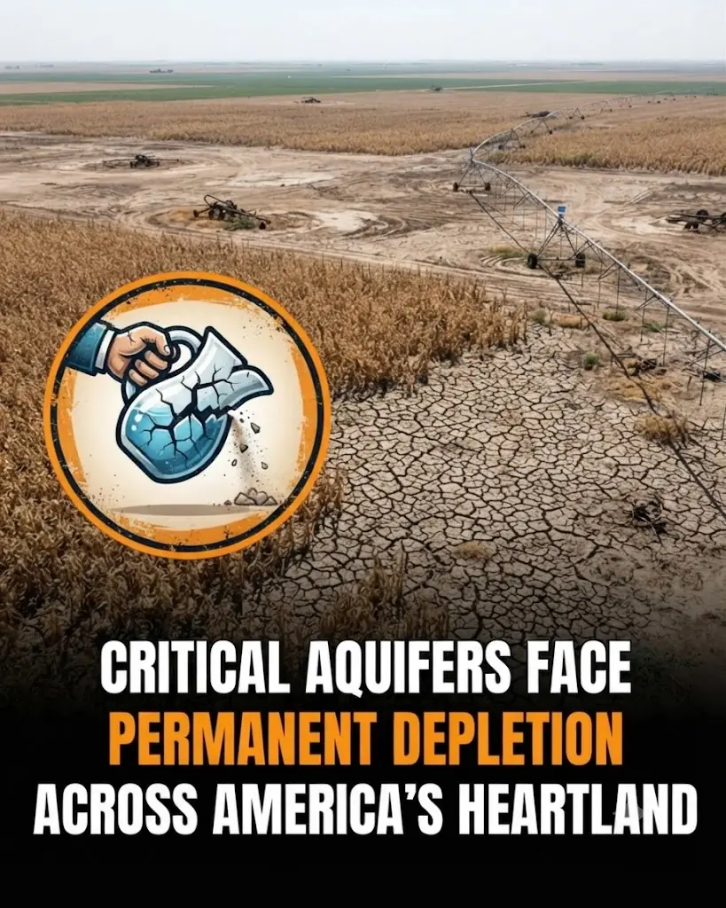 Americas Biggest Underground Water Supply Is Slowly Running Dry