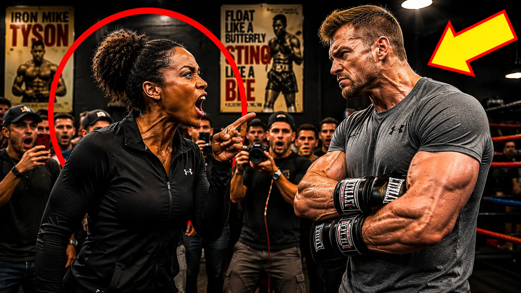 A Cocky Black Belt Thought a Quiet Black Woman Was an Easy Target Before 600 Fans — Then He Picked the Wrong Fight