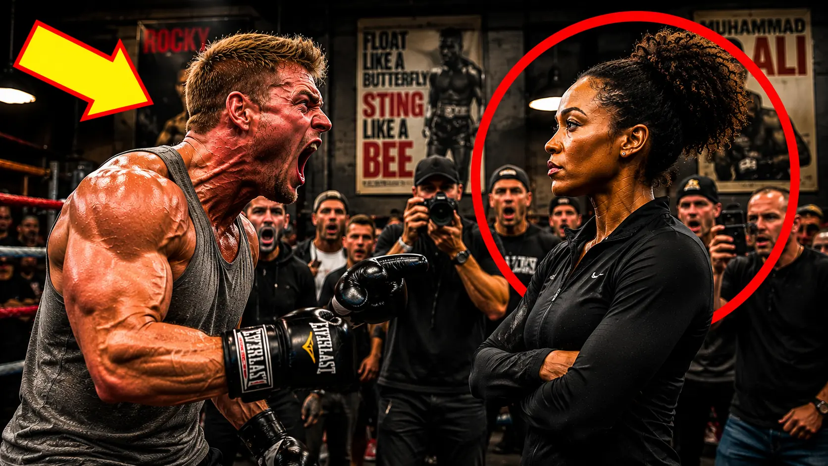 A Cocky Black Belt Mocked a Quiet Black Woman Before 600 Fans — Then Someone Unexpected Entered the Ring
