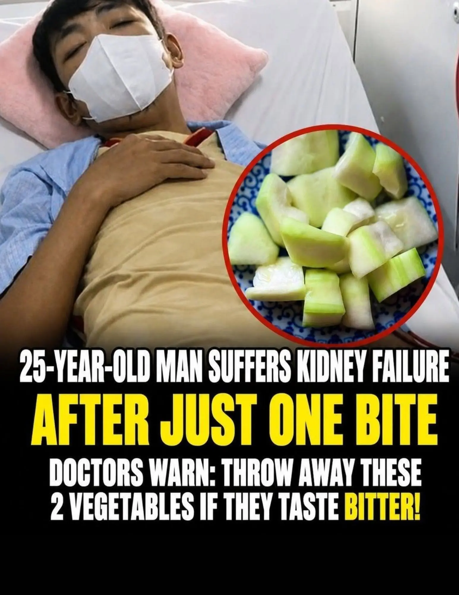 Doctors Warn: Bitter Vegetables May Contain Natural Toxins—Know What to Look For