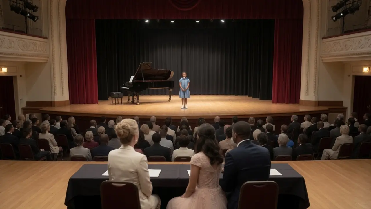 They Said The Little Black Girl From Section 8 Didn’t Belong On Stage — Then Her Voice Made The Whole Room Stand
