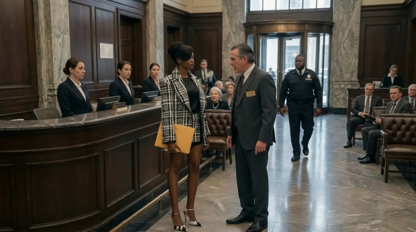 Bank Manager Screamed at a Black Woman: "Get Out, Beggar" — Her One Phone Call Froze the Branch