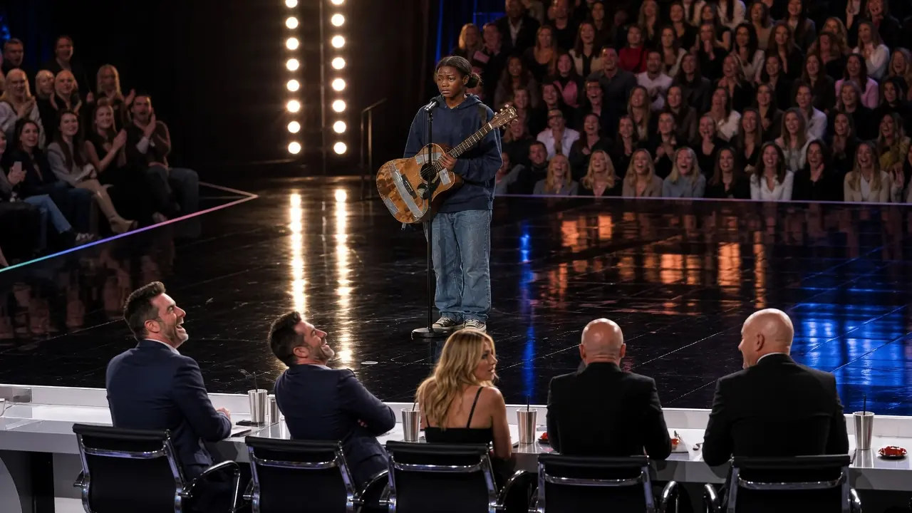 ‘If I Sing Well, Will You Give Me Food’ A Black Street Girl Asked at a Talent Show — And Then The Judge Laughed