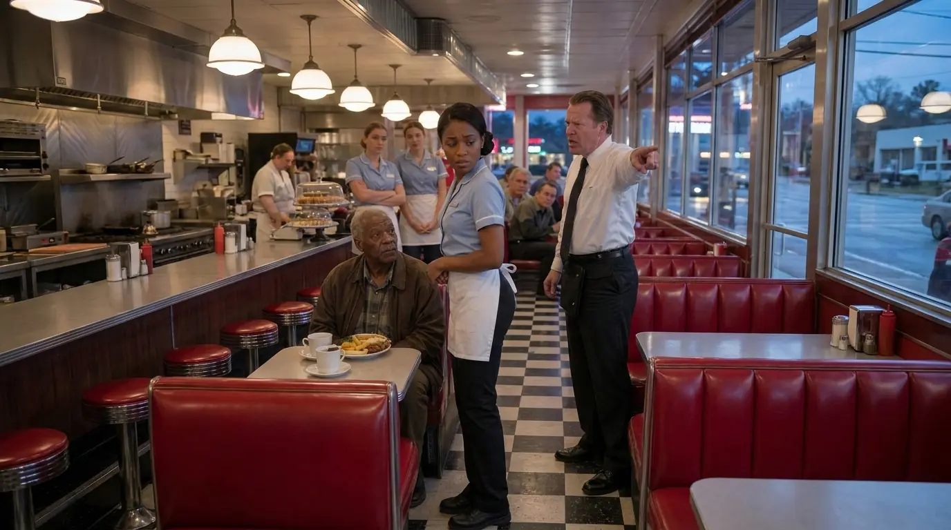 Waitress Was Fired For Serving Old Man — Then He Returned to Give Her A Future