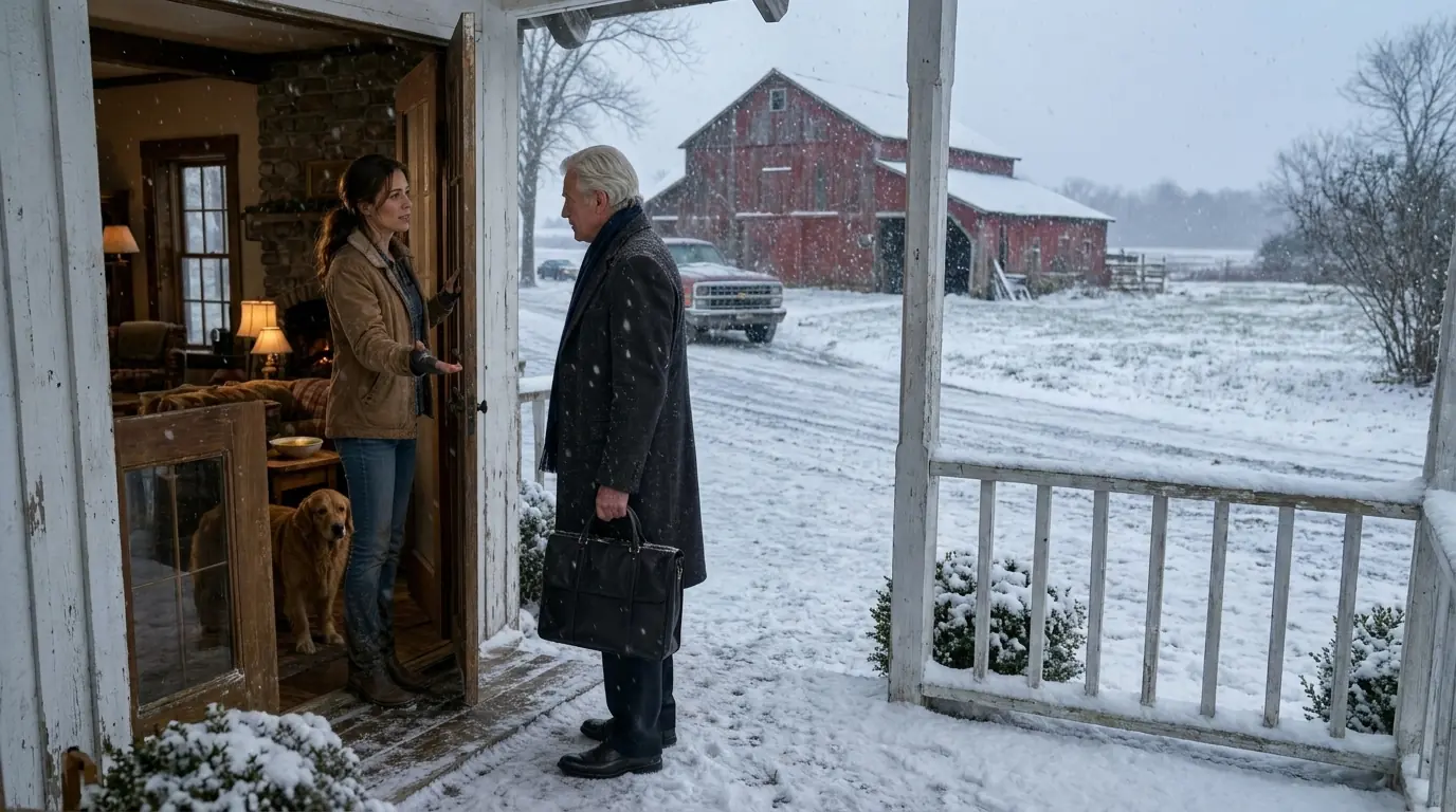 Kind Black Woman Shelters an Old Stranger in a Blizzard — 3 Days Later, Her Life Is About to Change