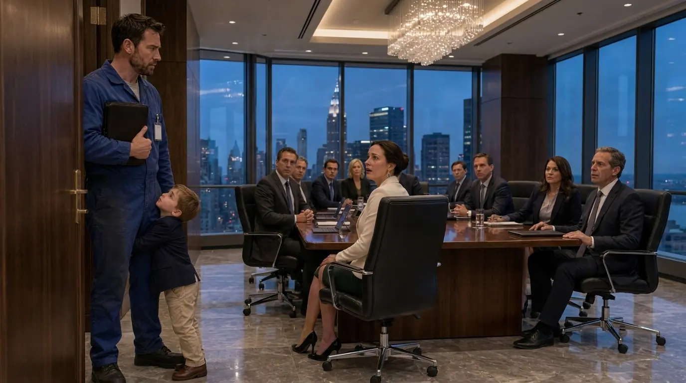 Poor Single Dad Janitor Had A One Night Stand With A Drunk Billionaire — Then He Entered The Boardroom