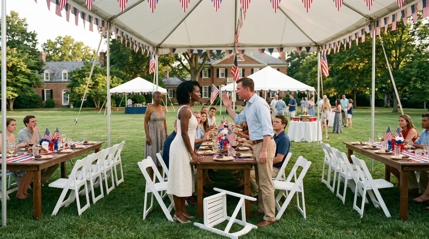 A Man Yelled At His Wife at Family Reunion — Until Her Name Appears on TV and Every Mouth Shuts