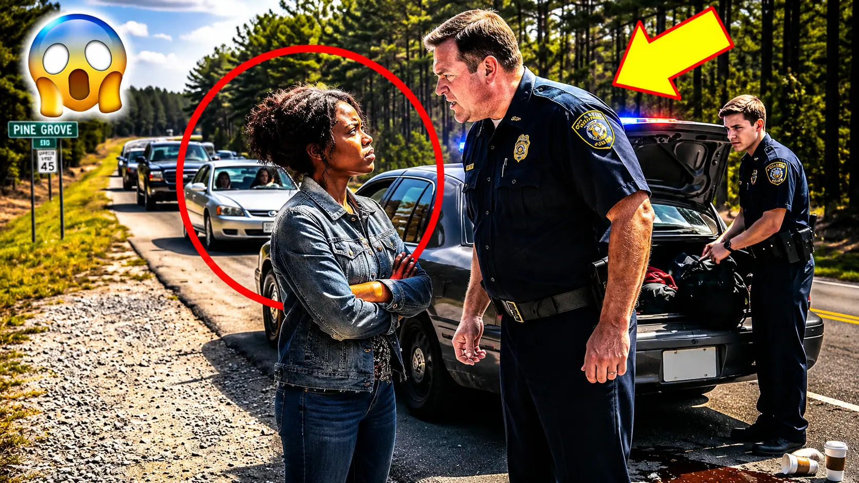 "I'm the Law Here," the Cop Said to a Black Woman — Then She Quietly Opened Her FBI Badge