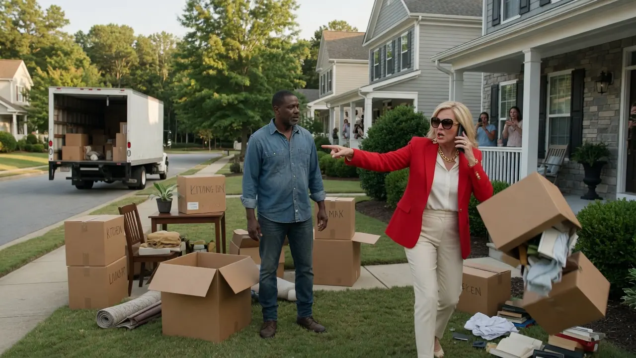 SHE THREW HIS BELONGINGS INTO THE STREET — THEN CALLED THE POLICE ON HIM