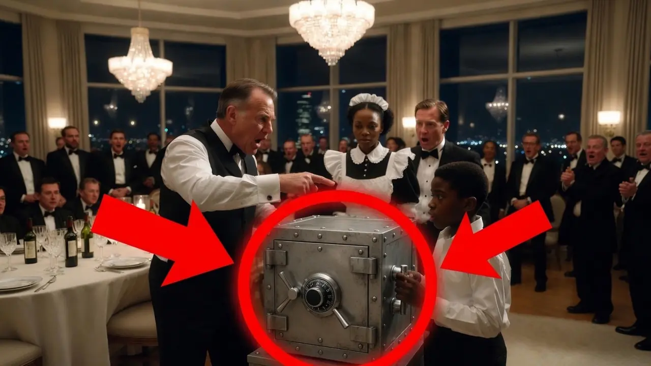 "Open This $200 Million Safe or Your Mom's Fired," the Billionaire Mocked — Then the Black Maid's Son Stepped Forward