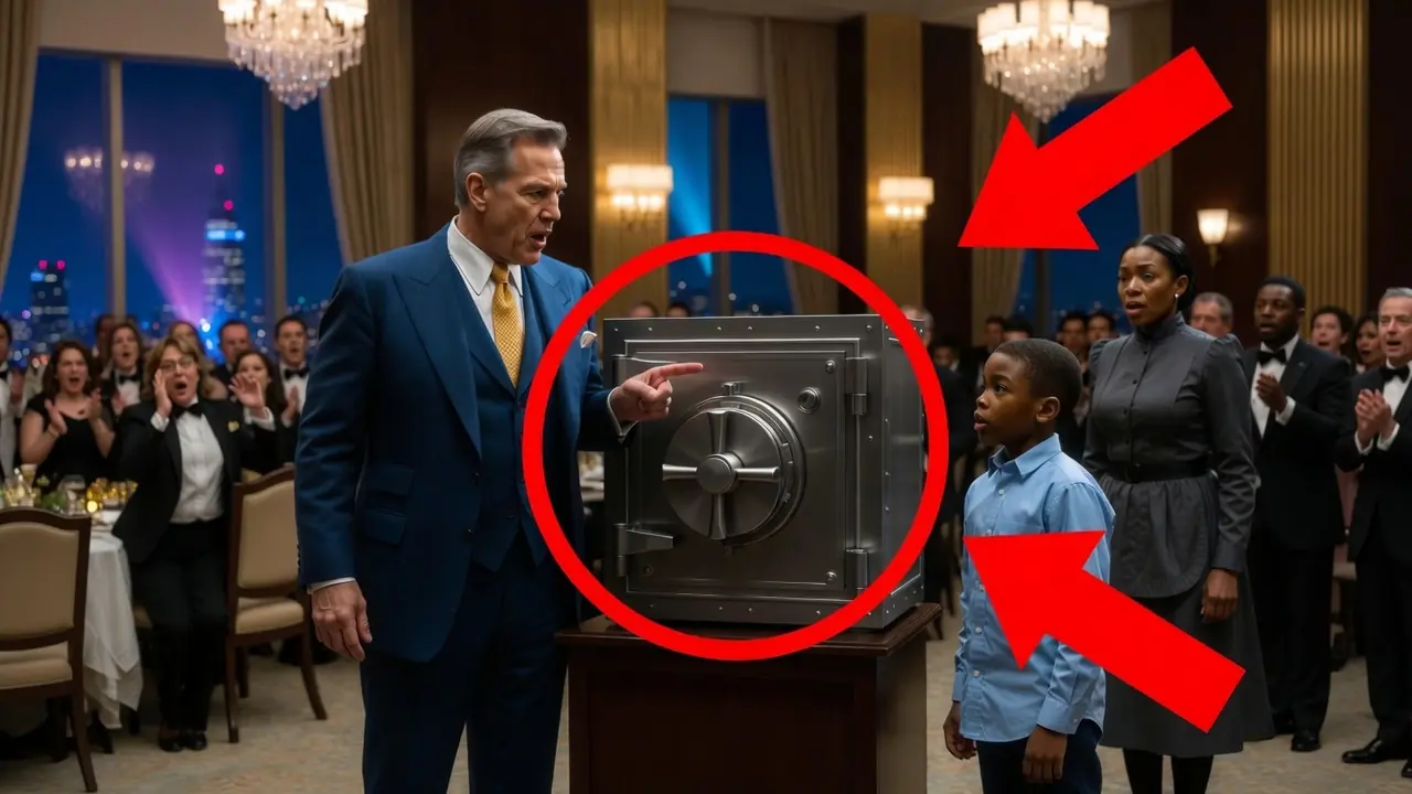 "Open This $200M Safe or Your Mom's Fired" Billionaire Laughed — Black Maid's Son Did It Fast Now