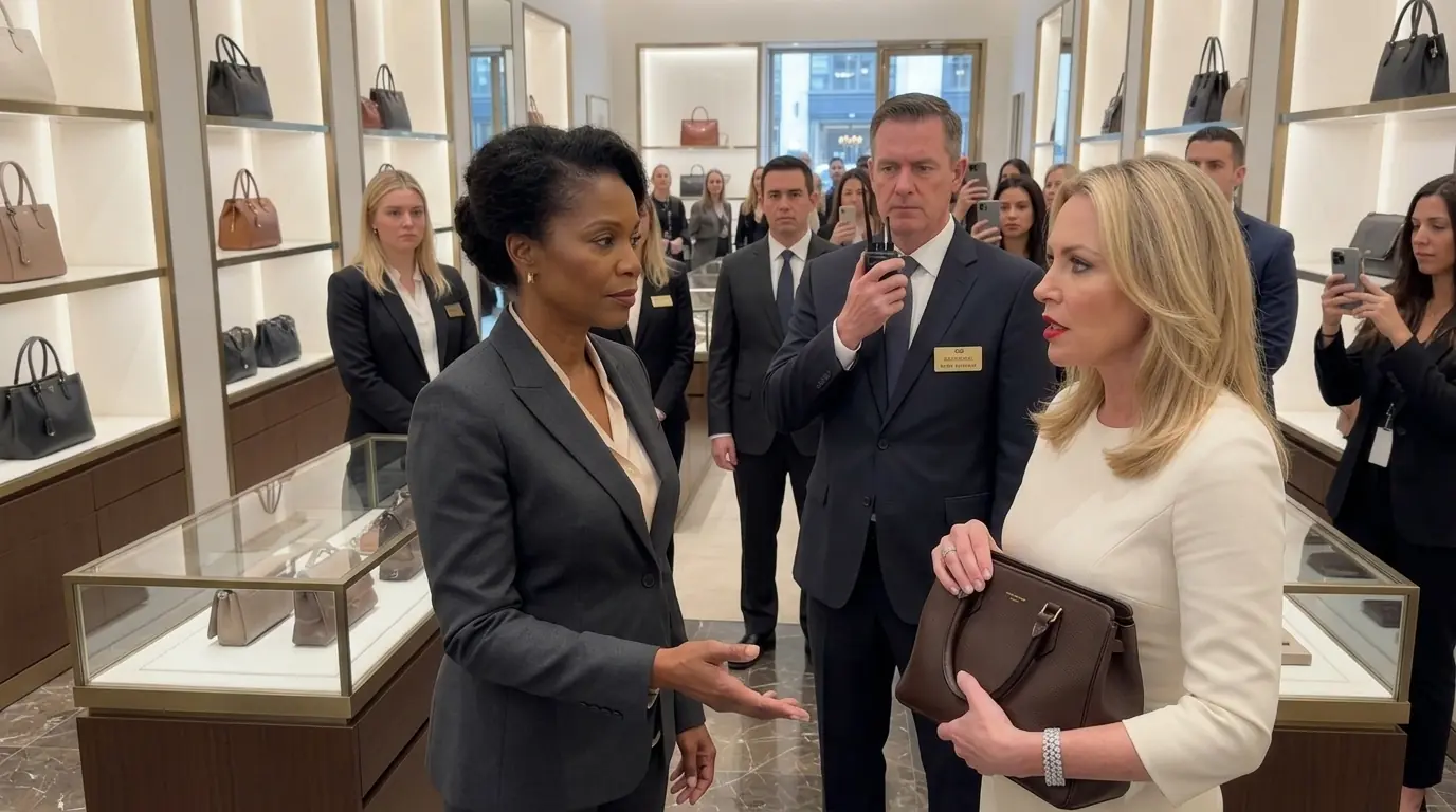 Rich Woman Humiliates Black Woman At Luxury Store, Unaware She Is The Owner