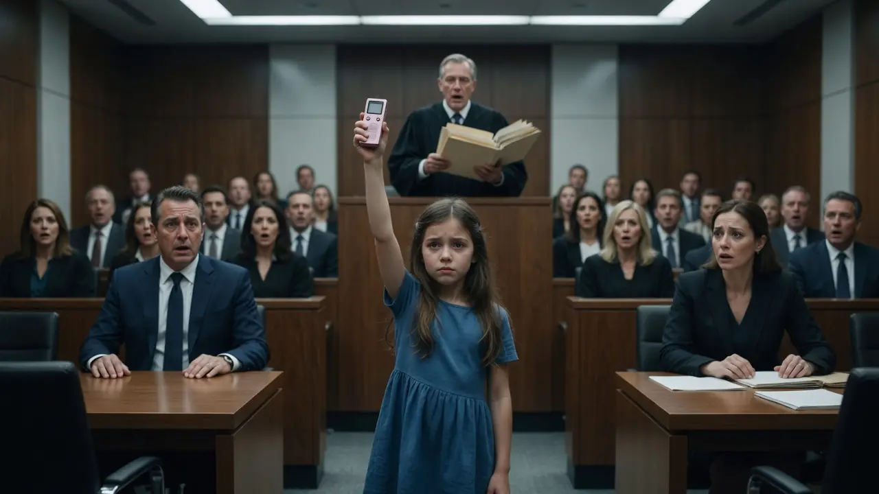 My Husband Took Everything in Court… Until Our Daughter Played One Recording Nobody Was Supposed to Hear