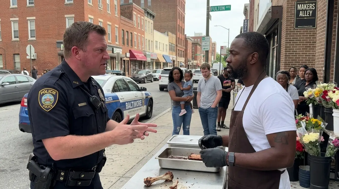 Cop Demands $500 Weekly From Black Vendor — Face Goes White When 'Vendor' Pulls Out FBI Badge