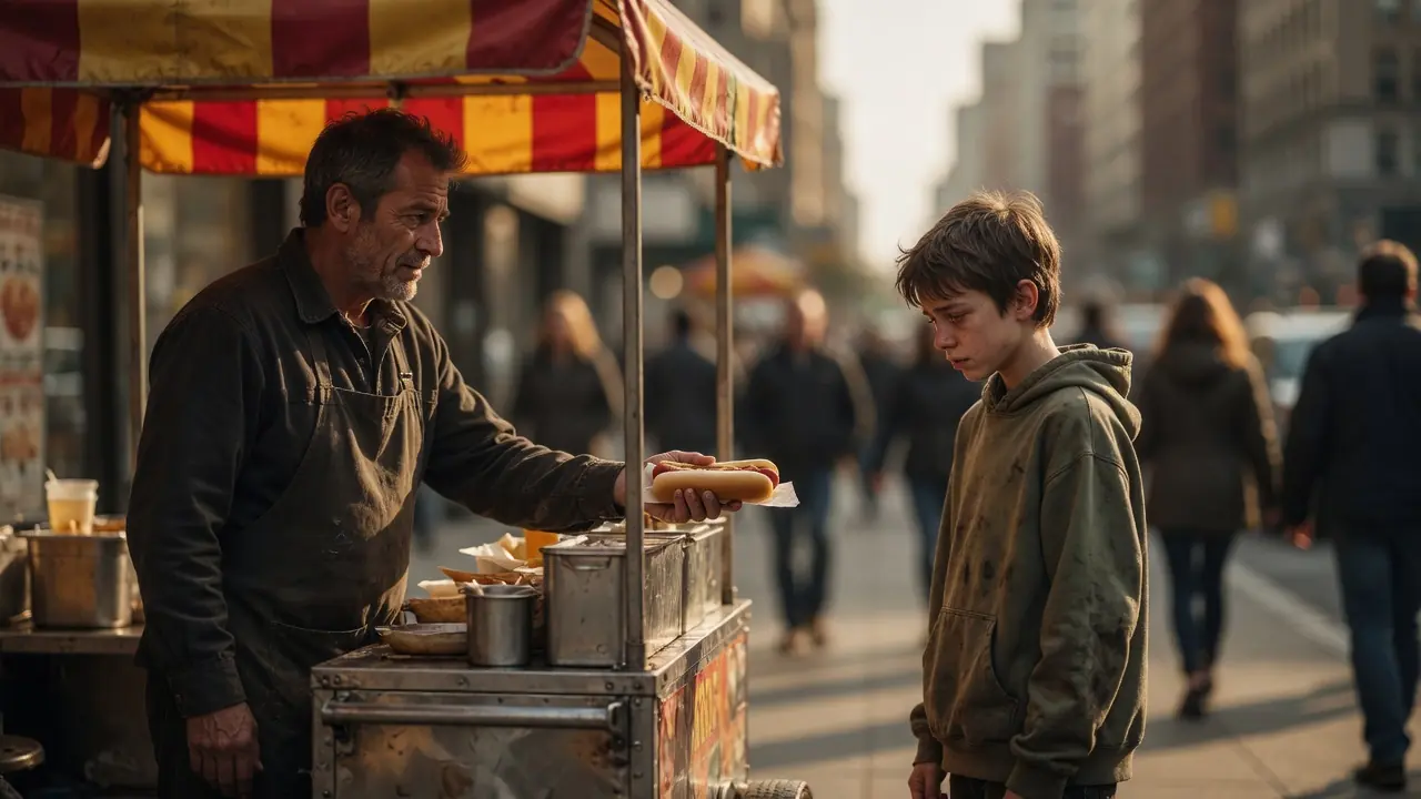 A Hungry Boy Refused My Free Meal… The Reason He Gave Changed My Life Forever