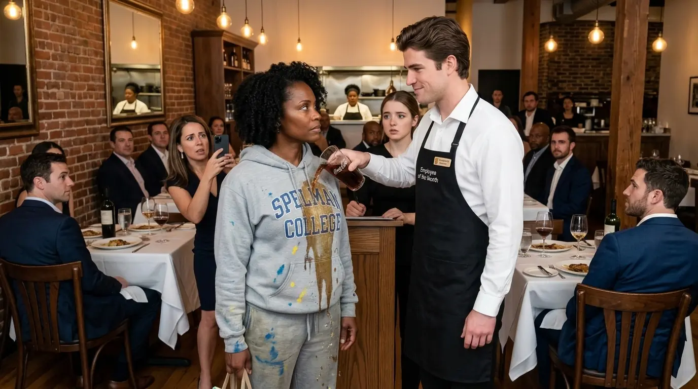 Staff Threw Coke at Black Woman in Rags — She Was Billionaire's Wife Coming From Charity