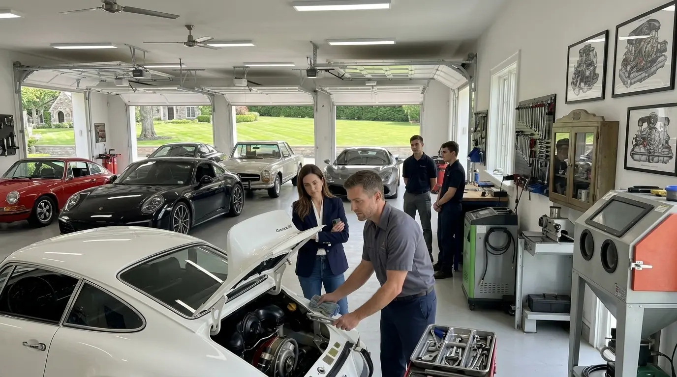 “Fix My Porsche and I’ll Marry You,” the CEO Joked — Then the Single Dad Opened the Hood