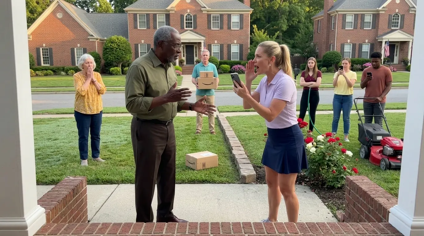 Rich Woman Accuses Black Neighbor Of "Hitting" Her — Unaware He's A Federal Judge