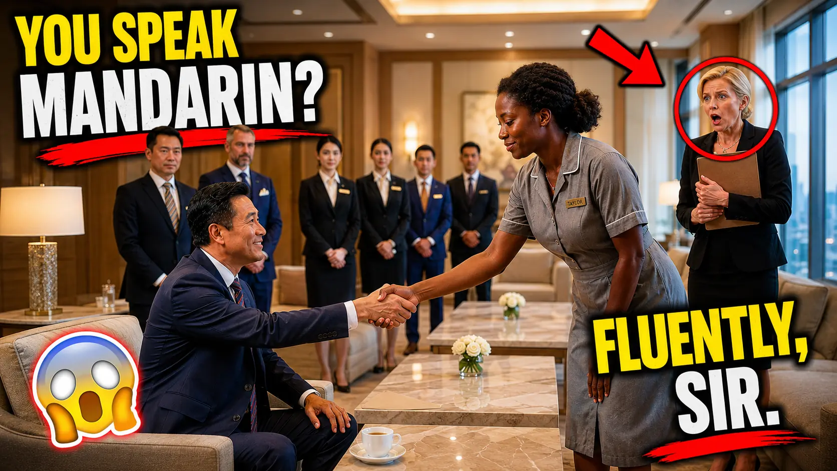 The Manager Panicked Over a Millionaire's Mandarin — Then the Black Maid Spoke
