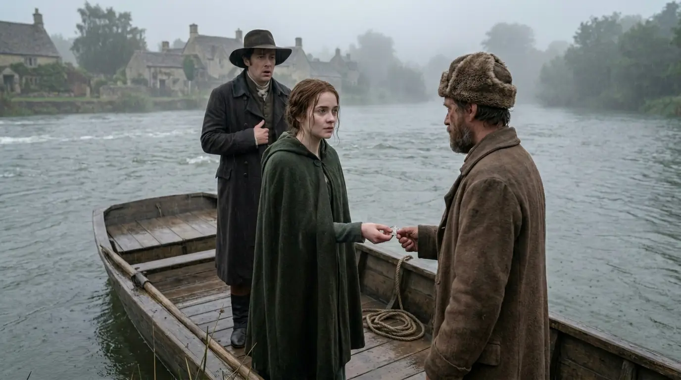 She Gave The Lost Traveler Her Last Coin For The Ferry — Unaware He Was The Duke Returning Home