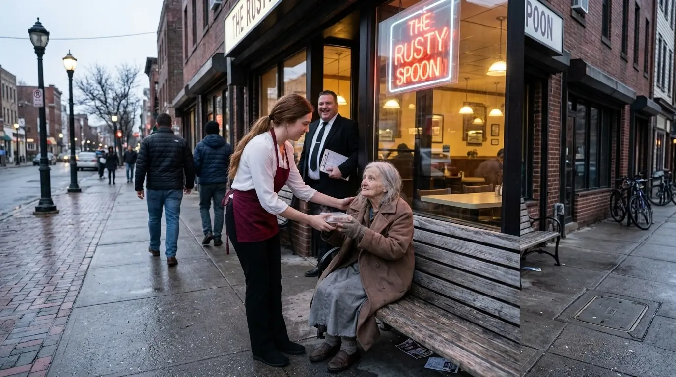 A Quiet Waitress Gave Her Last Meal For An Elderly Woman — Moments Later, She Was Fired By The Manager