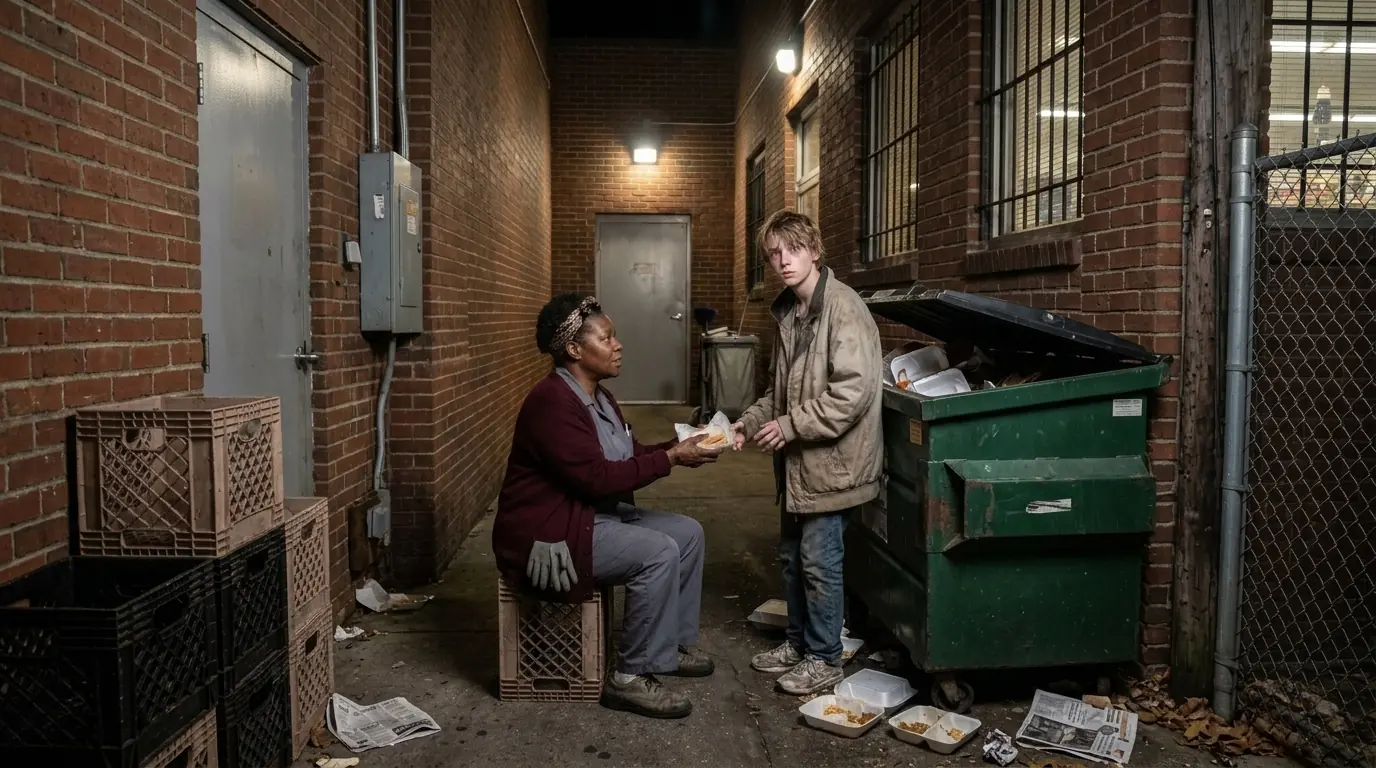 She Gave Up Her Meal to Feed a Homeless Teen — Many Years Later, He Came Back