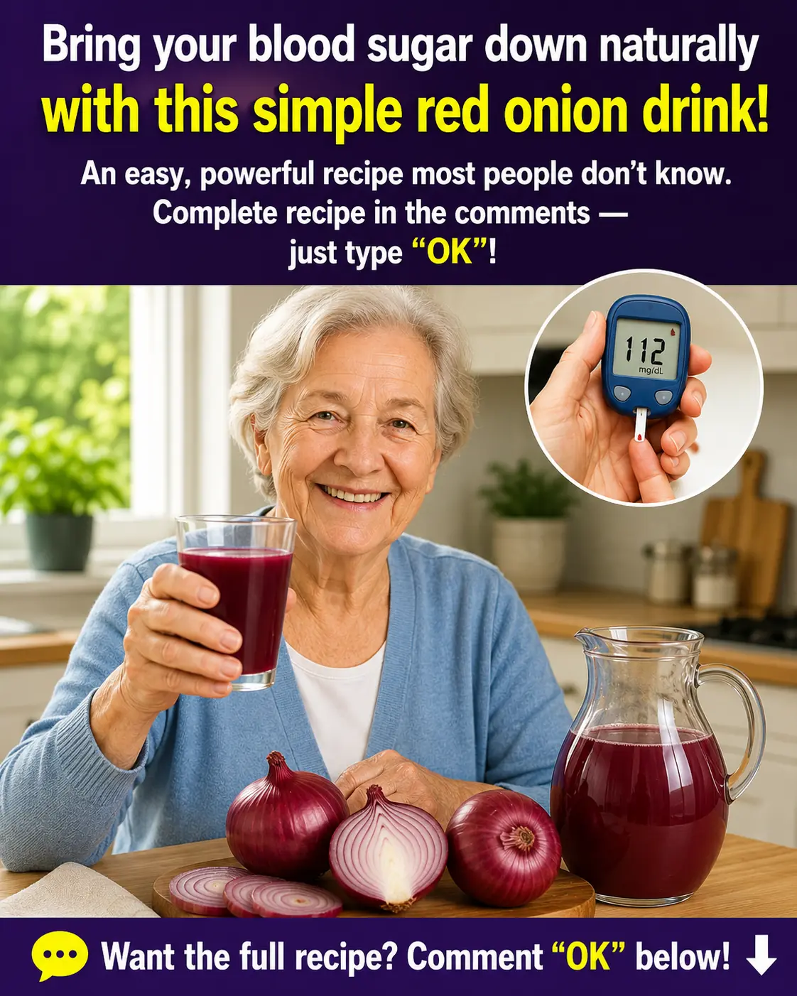 Purple Onion for Blood Sugar Support: Benefits, Simple Recipes, and Safe Ways to Enjoy It Naturally