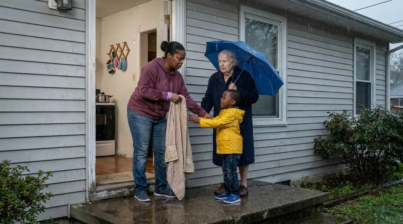 A Single Mom Took In a Lost Boy and His Ailing Grandma — Next Morning, a Black SUV Changed Her Life