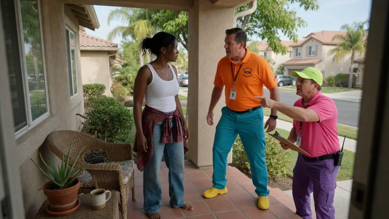 TWO FAKE HOA OFFICERS STORMED HER PORCH — THEN ONE OF THEM PUT HIS HAND ON HER