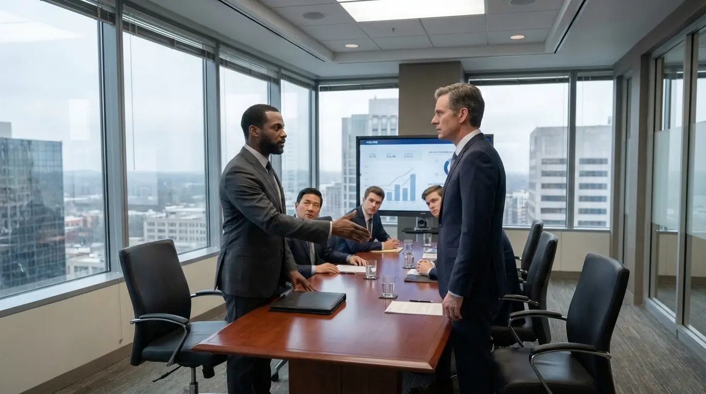 Airline Manager Refuses To Shake Black CEO's Hand — He Pulls down $50B in Funding!