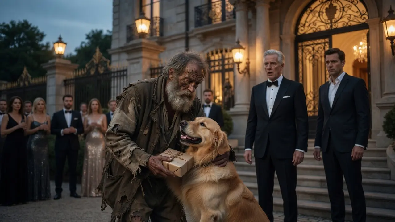 The Billionaire's Son Humiliated a Homeless Stranger… Until the Family Dog Recognized the Man Everyone Else Had Forgotten