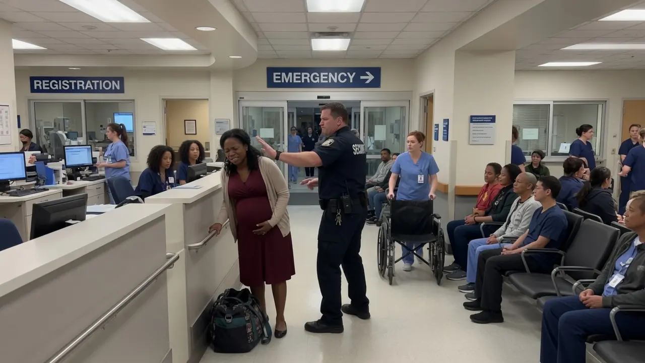 Cop Stops Pregnant Black Woman From Entering Hospital—Unaware She’s The Mayor’s Wife
