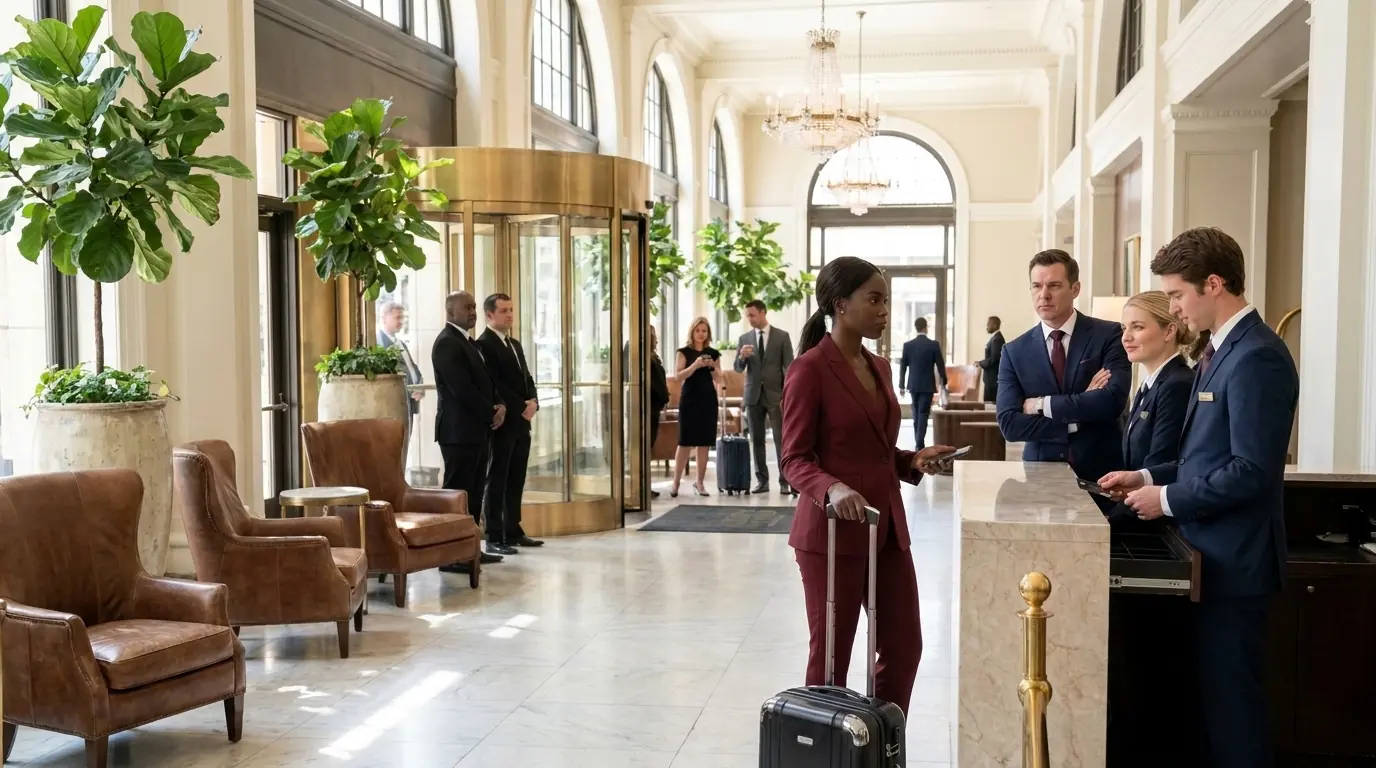 Black Woman CEO Kicked Out of Her Own Hotel — 5 Minutes Later, She Fired the Entire Staff