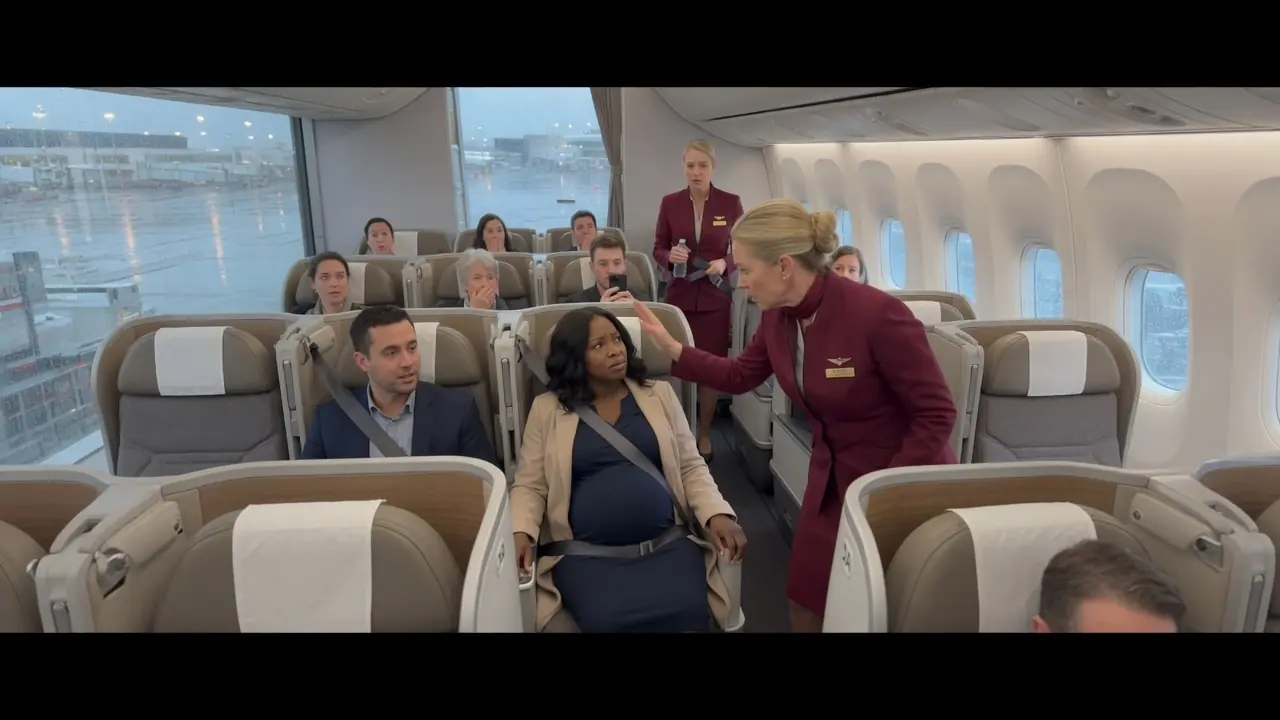 Pregnant Black Woman Disrespected on a Flight — Then Her Husband Revealed the Truth