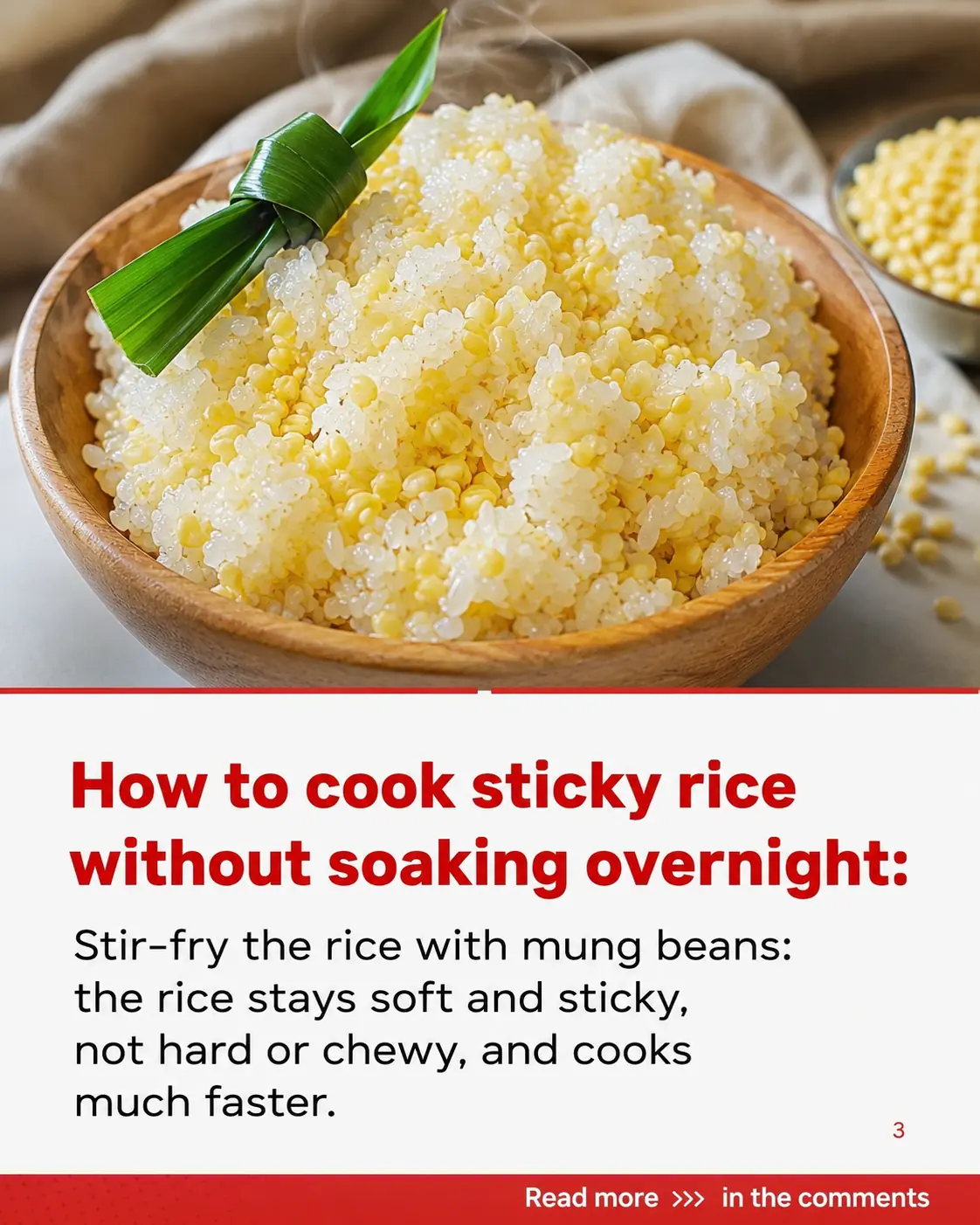 Quick Sticky Rice Recipe: No Overnight Soaking Needed
