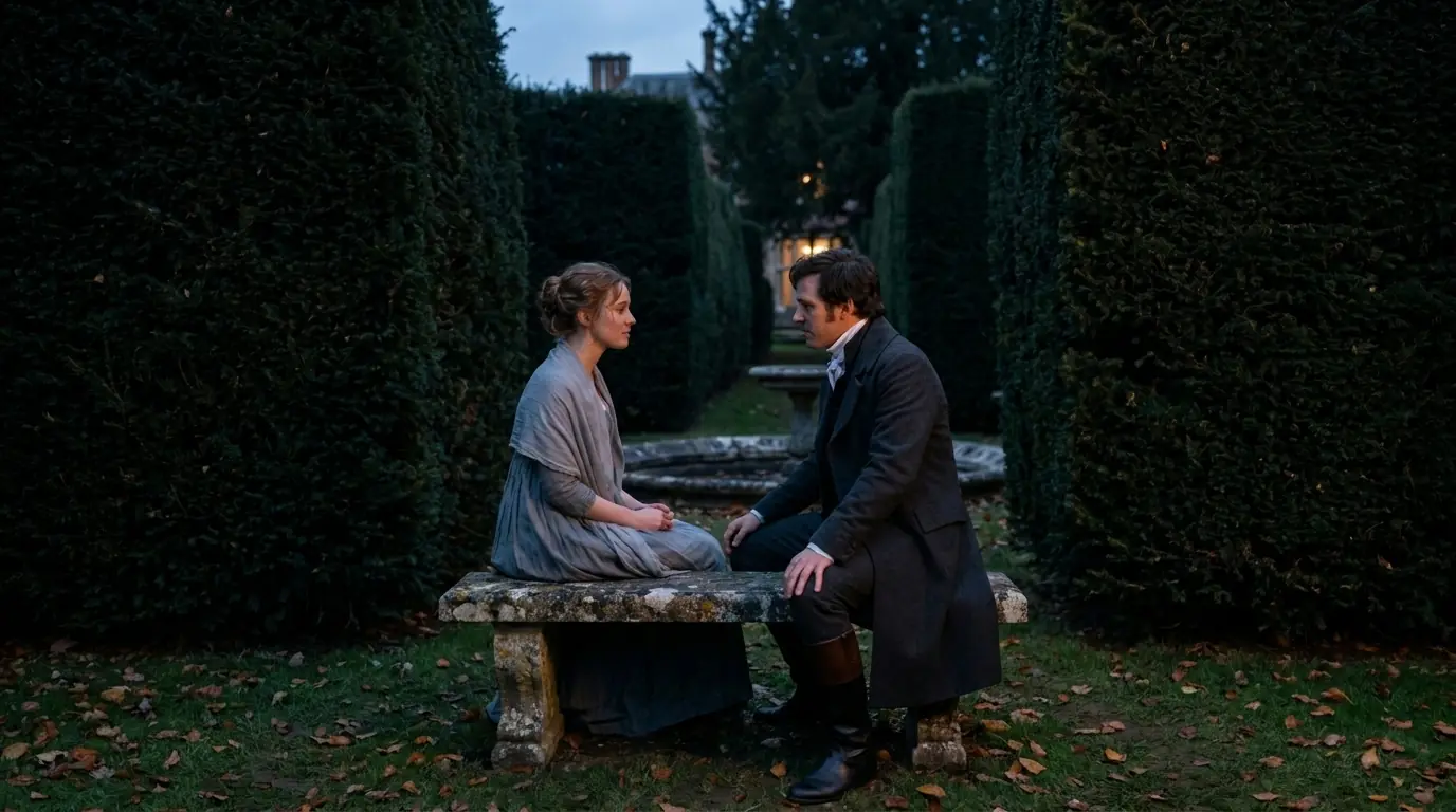 She Hid In The Garden Maze To Escape — Unaware The Duke Had Been Waiting There For Her