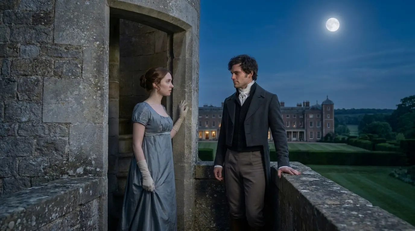 She Climbed The Tower To Escape The Crowd — Little Did She Know The Duke Waited At The Top