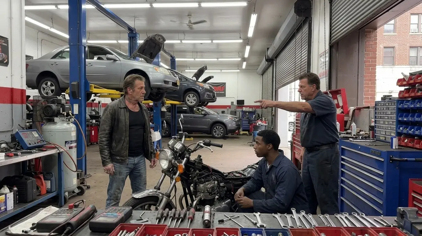 Young Mechanic Fixes A HELL'S ANGEL's Harley And Gets Fired — Then The Biker Did Something Made Him Shocked