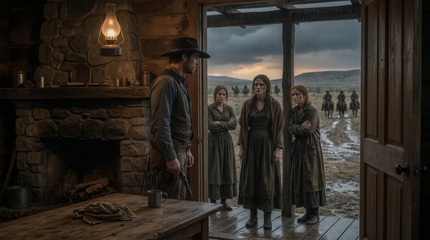 “Think You Can Handle Us All”—Three Sisters Surrounded The Cowboy In His Barn Wild West Stories