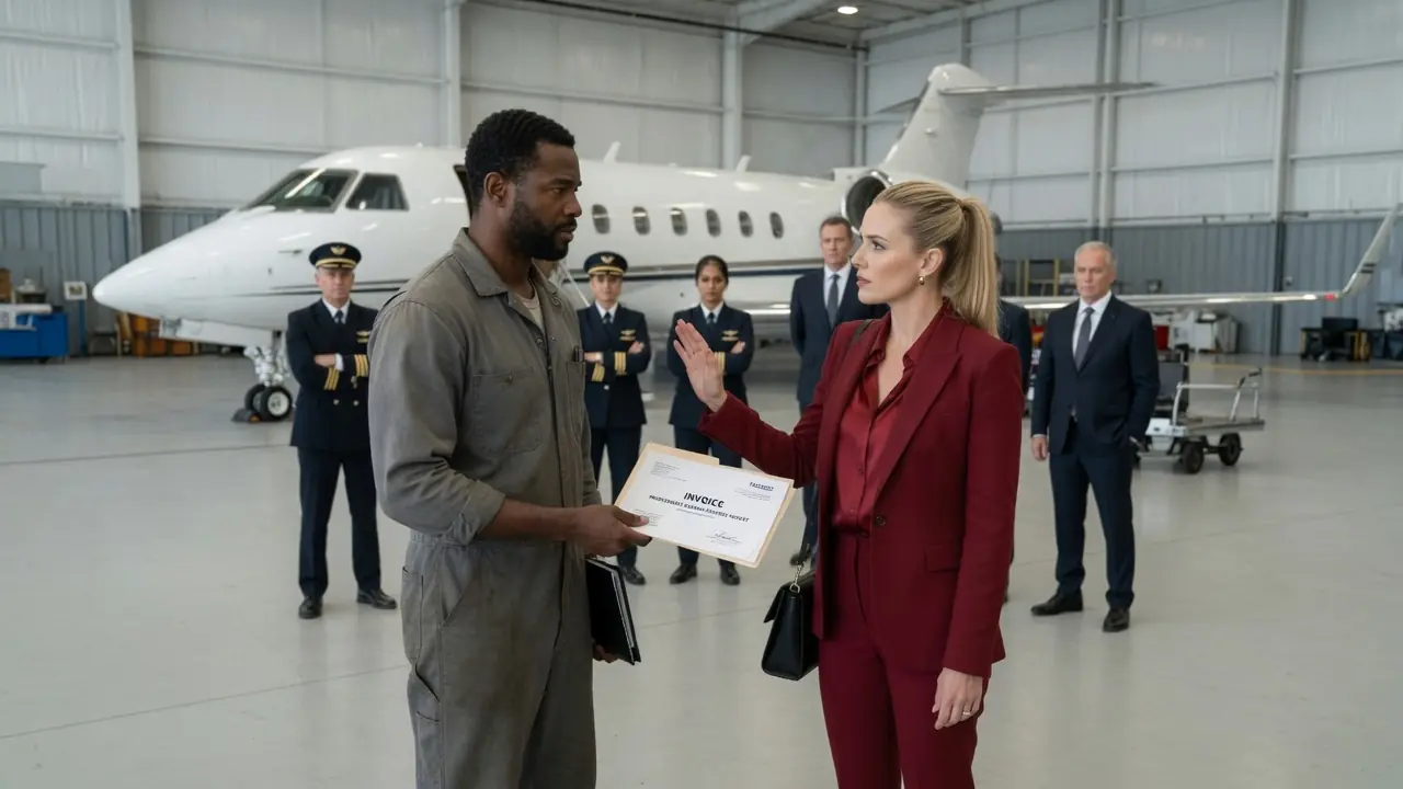 The CEO Refused To Pay a Black Single Dad for Rebuilding Her Jet—Then Every Pilot Refused To Fly It