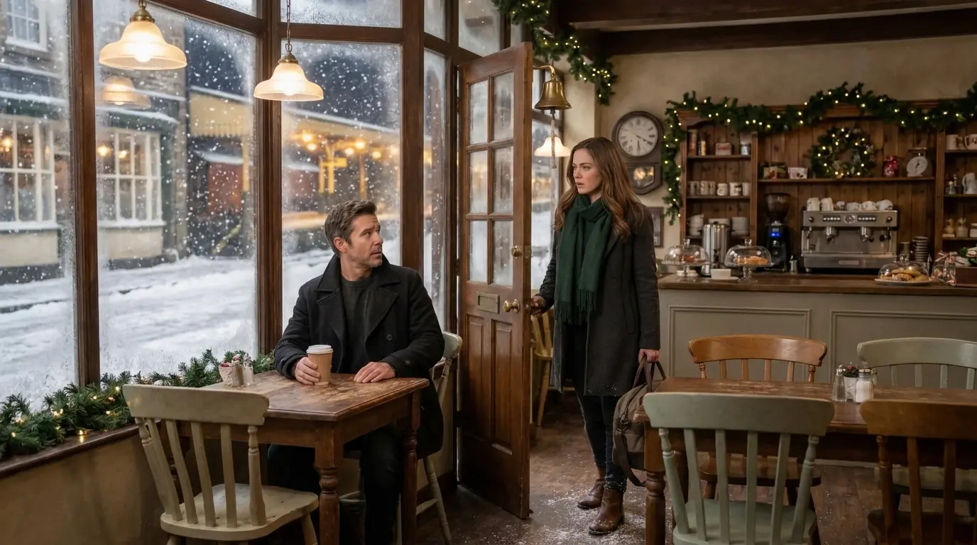 Single Dad Meets Ex Wife by Accident on Christmas Eve — She Says Two Words That Change All