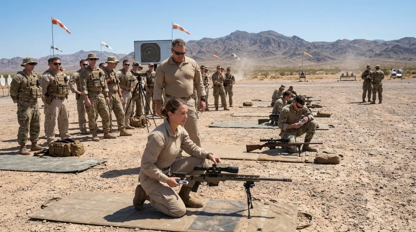 The General Asked, “Any Snipers?” — After 13 Misses, One Quiet Woman Hit at 4,000 Meters