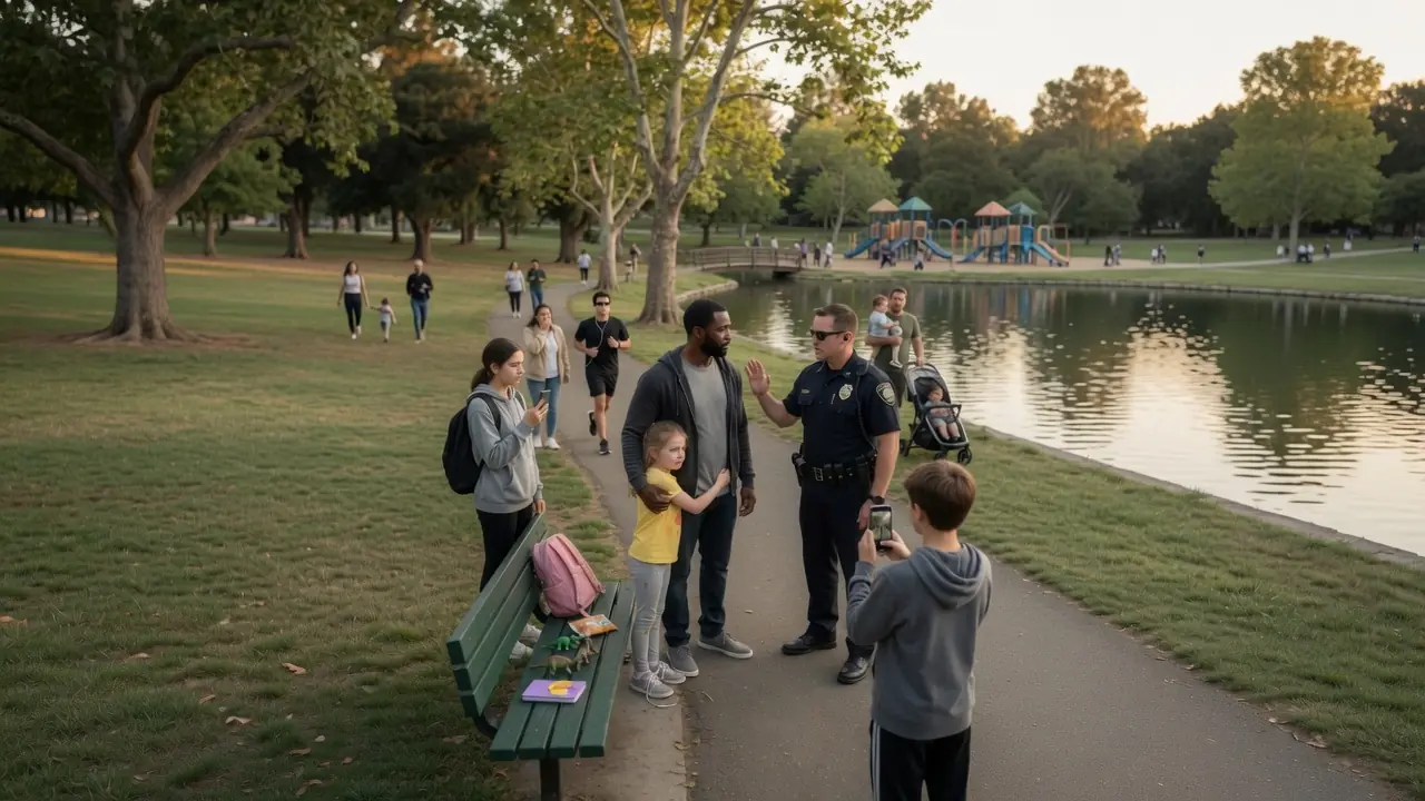 The Officer Handcuffed A Black Father At The Park — Then His Little Girl Said One Sentence That Broke The Case