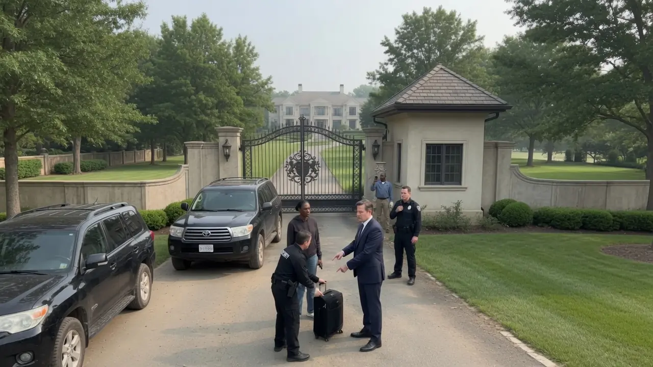 Black Woman CEO Refused Entry to Her Luxury Estate — That Same Hour, She Fires the Entire Staff