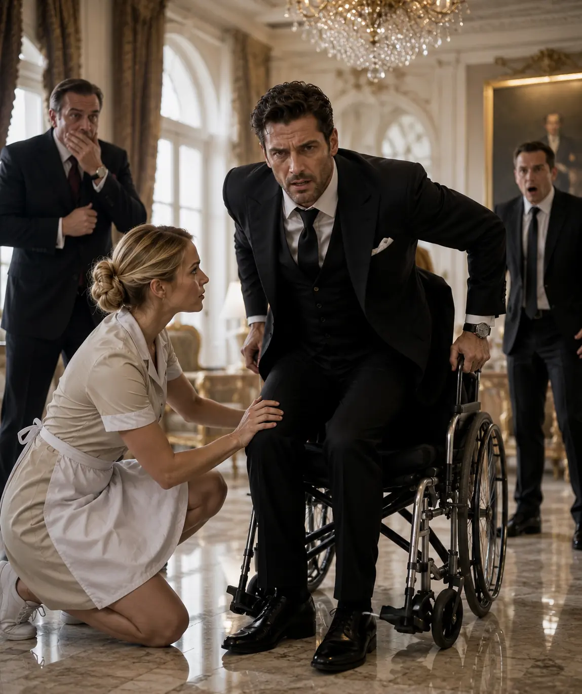 The Mafia Boss Had Not Walked in Six Years Until the New Housekeeper Touched His Leg and Exposed the Lie That Ruled His Empire