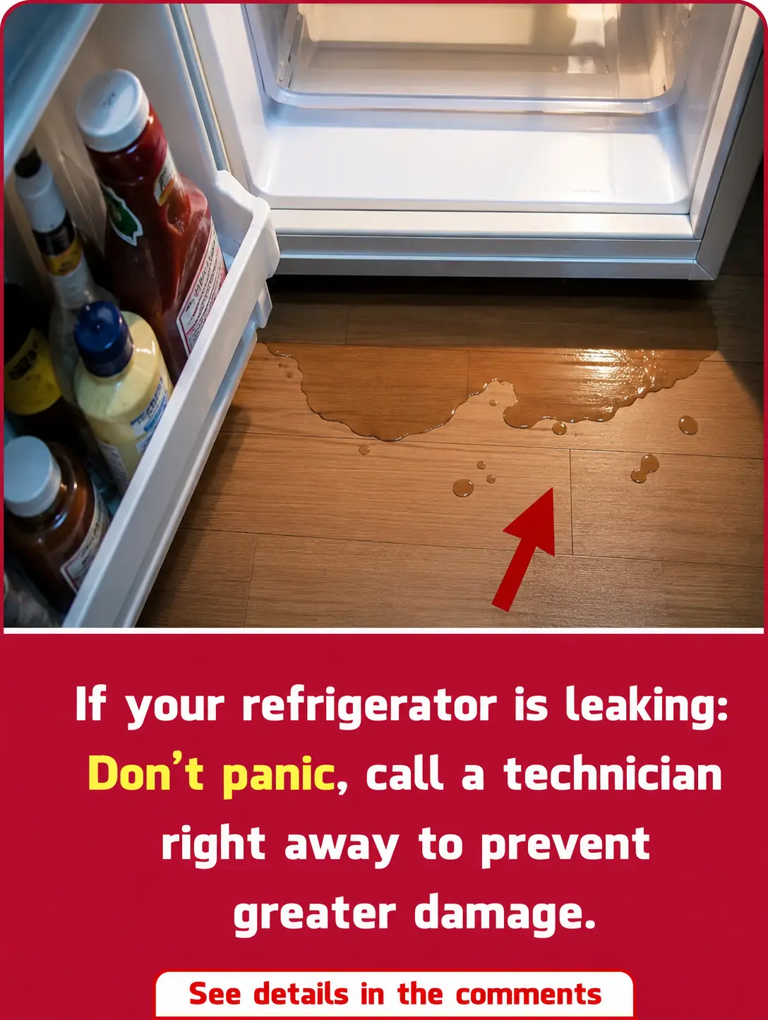 Refrigerator Leaking Water and Not Cooling Properly? Here’s How to Fix It Yourself in Minutes